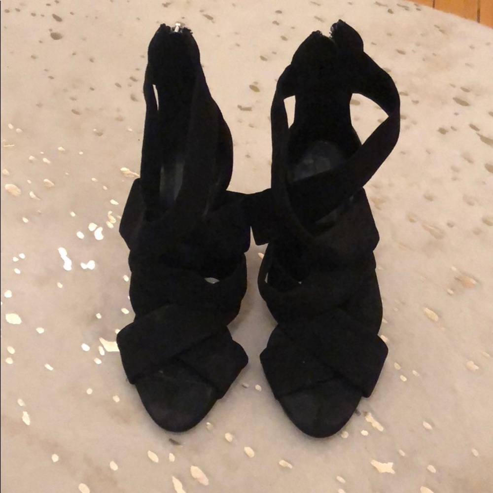 Zara black heels
